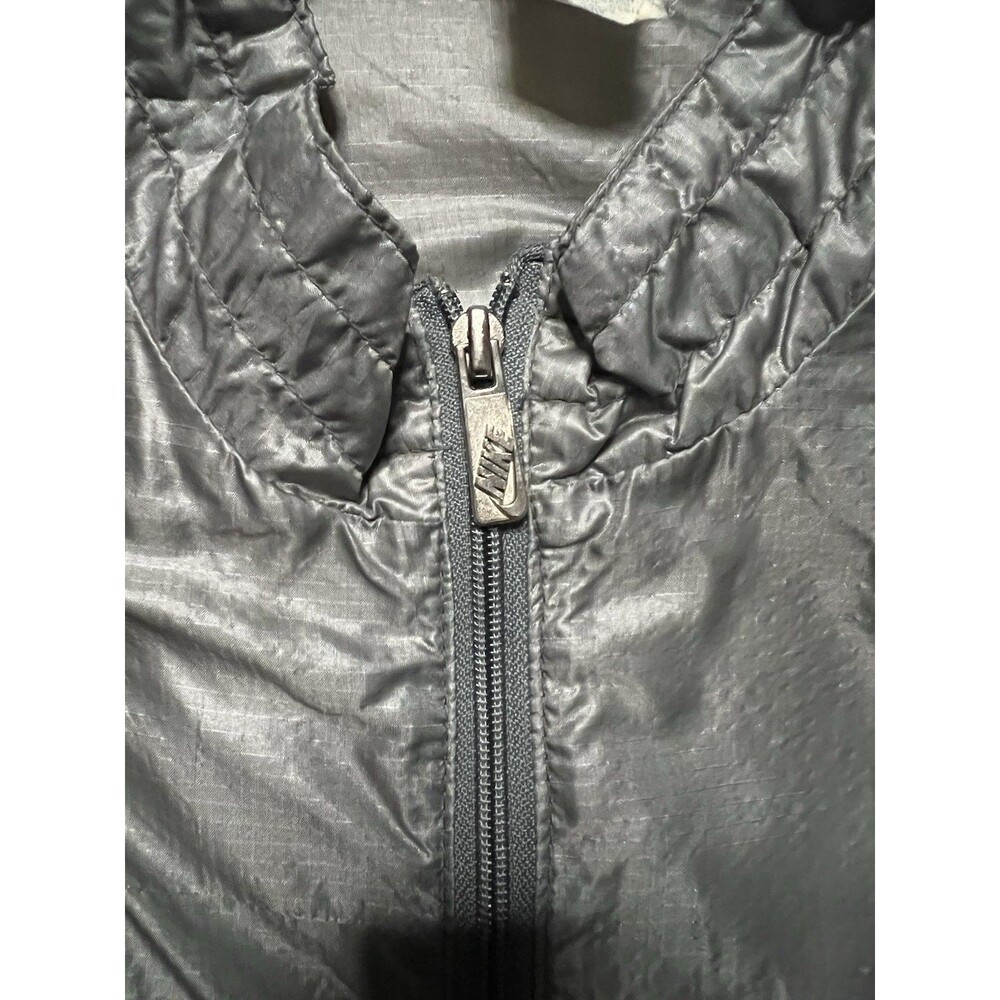 Vintage 1984 Nike Carl Lewis Windbreaker Silver Olympics Nylon Mens M - Picture 4 of 8